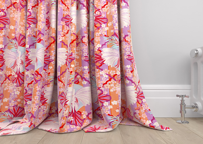 Faded Glamour, Fairground Stripe - Made To Measure Curtains - Image 6